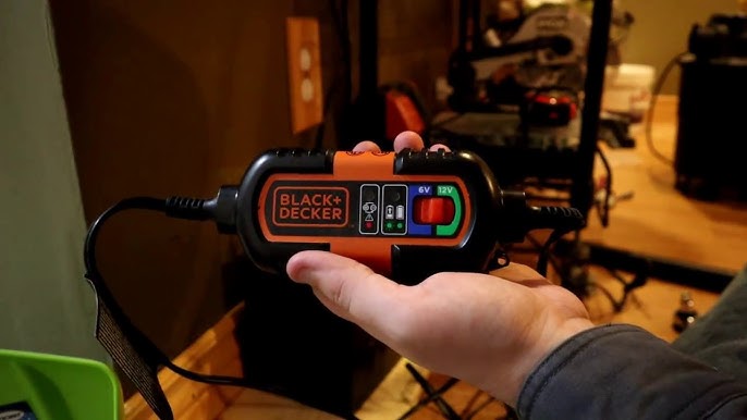 Black and Decker BM3B 6v 12v Battery Tender and Maintainer Unboxing and  Review 