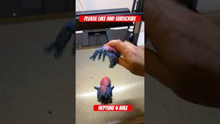 Neptune 4 max 3d printer spiders test #shorts #short