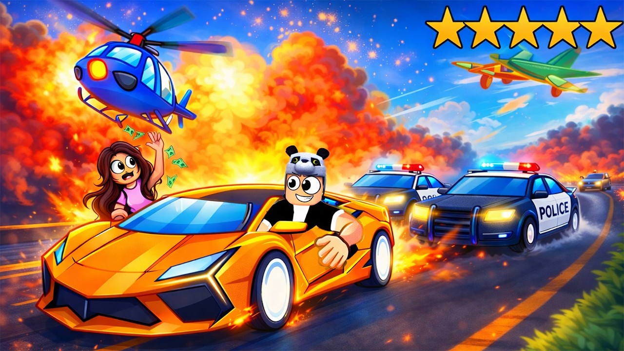 5 Yıldız Polisler Peşimizde... (Heronpuppy GTA 5)