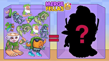 Merge Fellas Gameplay Walkthrough Reaching Max Level ×2 Maker Mode Brainrot All Bosses | Final Boss 