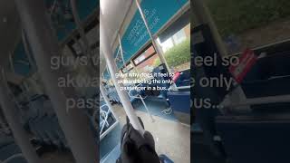 its so akward #fyp #foryoupage #awkward #bus #relatable #Shorts #sophiahussey