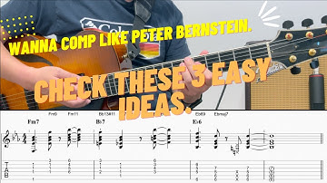 Comp like Peter Bernstein with these ii V I comping exercises