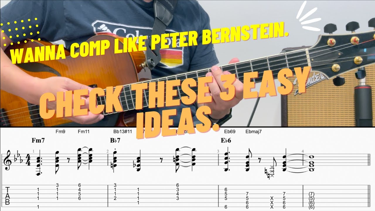 Comp like Peter Bernstein with these ii V I comping exercises
