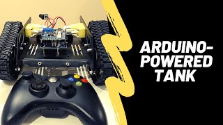 Driving an Arduino-Powered Tank with an Xbox 360 Controller (Project Demo)