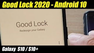 Good Lock Coming to Android 10 February 2020 With New Updates screenshot 5