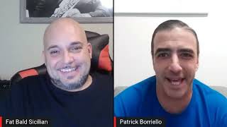 Live interview with Patrick Borriello, Actor, and son of Bobby Borriello