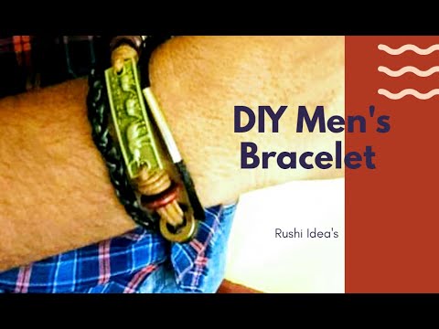 DIY Men's Bracelet - YouTube