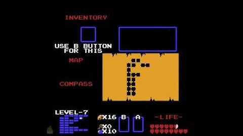 Level 7 Simple Walkthrough (First Quest) - The Legend of Zelda First Quest 100% Walkthrough
