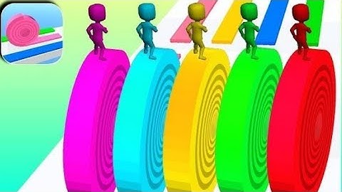 layers Roll All Levels walkthrough Android iOS Gameplay