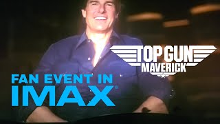 Top Gun: Maverick 2022 Tuesday FAN EVENT in IMAX 2D, theater audience reaction!! Intro