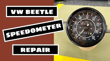 VW Beetle Speedometer Repair