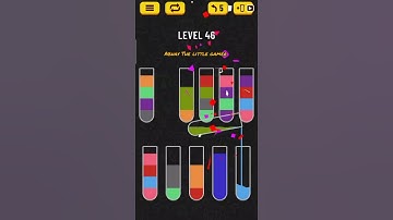 Water sort puzzle level 46