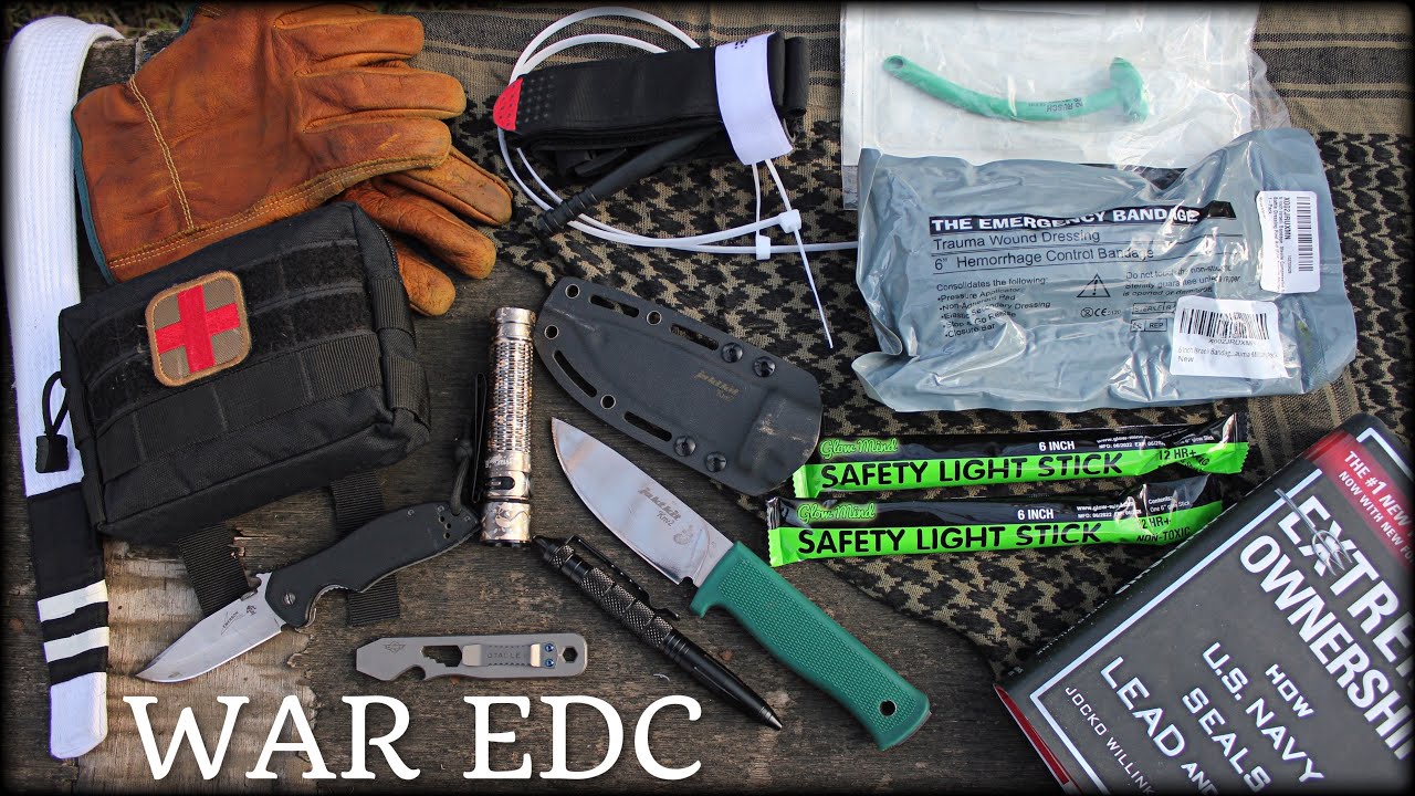 FULL SURVIVAL KIT - ALL OF MY GEAR FOR BUSHCRAFT - HD Video 