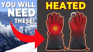 Heated Electric Gloves - Keep Your Hands Warm in the Cold &amp; Winter