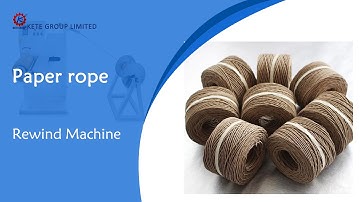paper rope rewind machine丨rewind machine
