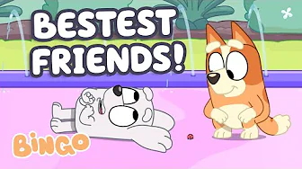 30 MINUTES of Bingo's Bestest Friends! 🧡 🩷 | Adorable Moments, and More! | Bingo - Official Channel