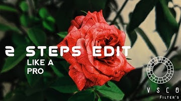 How to copy paste filters in || VSCO || only 2 steps