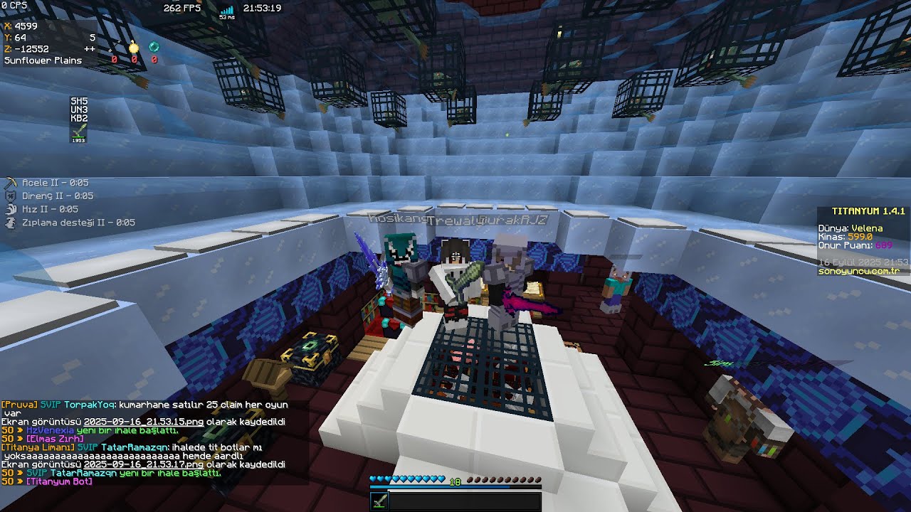 SONOYUNCU TİTANYUM KAN BUZ GÖK KESME (BAN YEDİK) #sonoyuncutitanyumsurvival