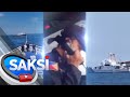 Pagtaboy ng PCG sa Chinese vessels sa Escoda o Sabina Shoal, patunay raw na may ... | Saksi