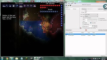 How to use cheat engine v6.1 for Terraria v1.1.2.avi