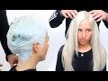 HOW TO COLOR HAIR WHITE - WHITE HAIR COLOR TUTORIAL