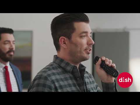 Say It and It's On with the DISH Voice Remote! | Property Brothers