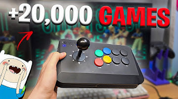 Arcade-style console with over 20,000 games | Data Frog Y3AMAX