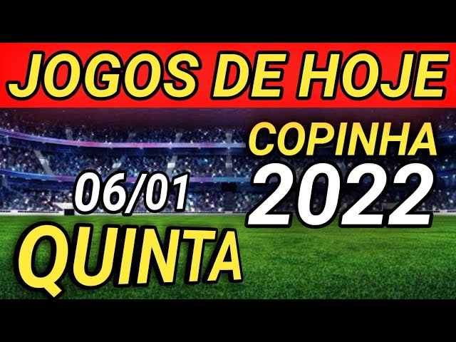 JOGOS DA COPA SÃO PAULO 2022 - TABELA DA COPINHA - JOGOS DE HOJE DA COPINHA  