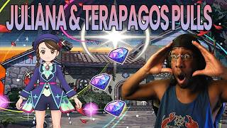 Juliana & Terapagos pulls  ¦ Pokémon Masters EX Pull Session