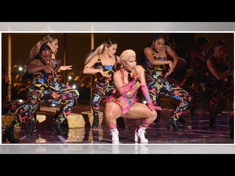 Nicki Minaj Puts Famous Booty On Full Display In Skintight Latex Pants