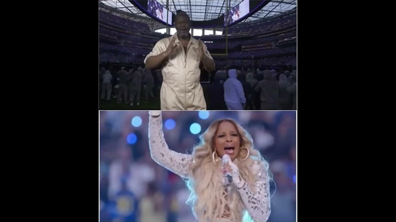 ASL SUPER BOWL 2022 HALFTIME PERFORMANCE / WARREN SNIPE / SEAN FORBES