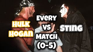Every Hulk Hogan VS Sting Match (0-5)