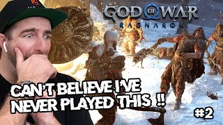 God of War Ragnarok Game Dev Plays Game For 1st Time Part 2 (Edited from live stream)