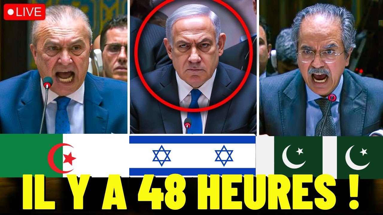 L’Algérie et le Pakistan choquent le monde et fustigent Israël à l’ONU