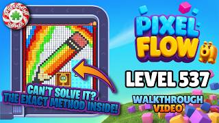 Pixel Flow - Level 537 Walkthrough Solution