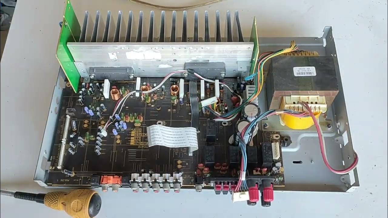 เครื่องเสียง Yamaha RXV371 อาการ HDMI ไม่มีภาพ ขึ้น Decoder off YouTube