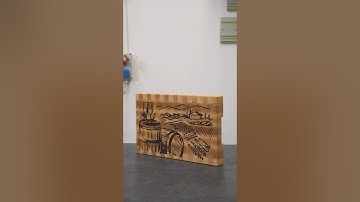 How to Make Epic Inlay Cutting Boards on CNC #woodworking #cuttingboard #inlay #cnc #vcarve