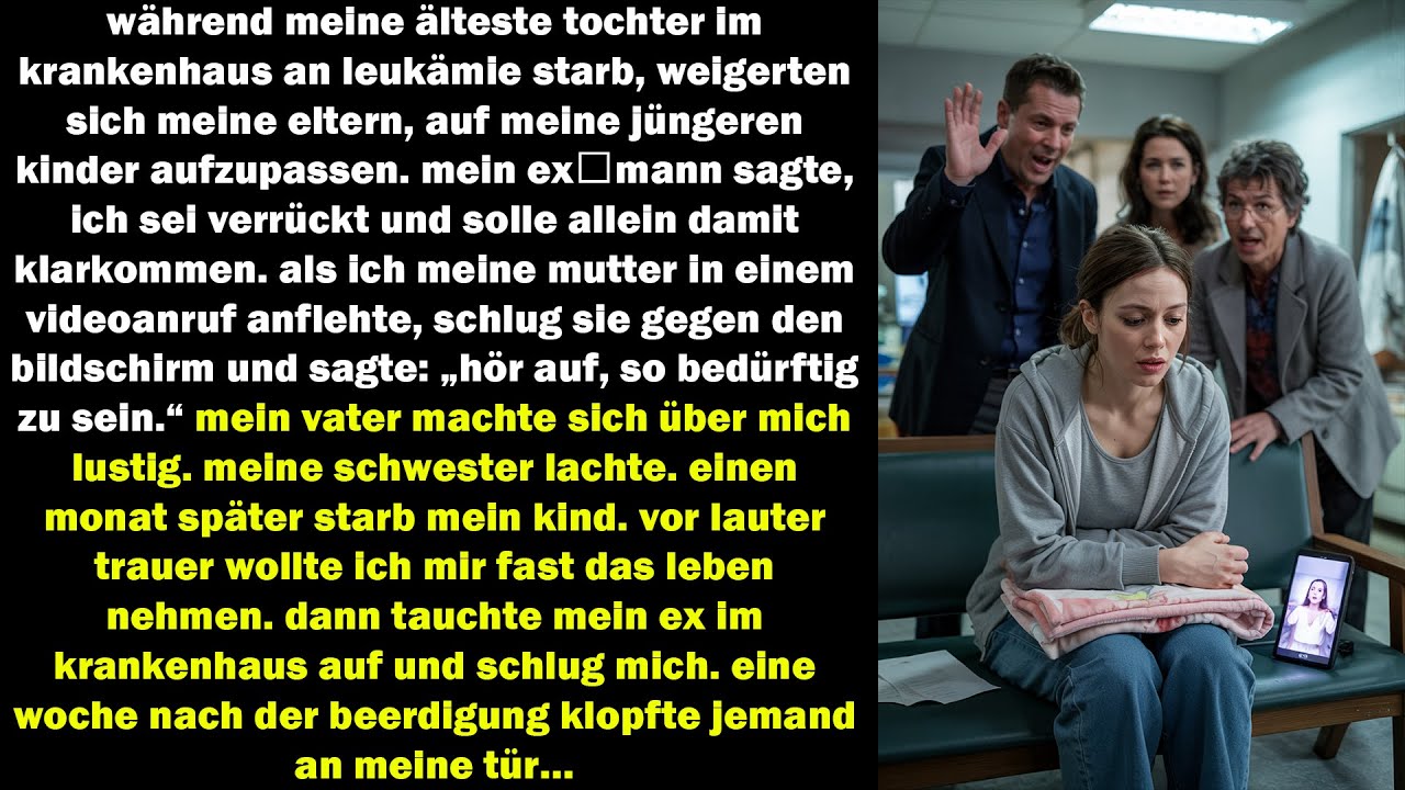 meine tochter starb an leukämie, ich wurde allein gelassen – doch dann...