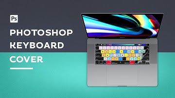 Editors Keys Keyboard Cover for Adobe Photoshop | For 13" and 16" MacBook Pro