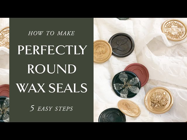 5 Fun Wax Seal Ideas and Tutorial 