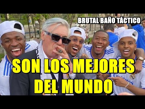 EL MADRID ES EL MEJOR EQUIPO DEL MUNDO (ME RINDO) | BRUTAL BAÑO TÁCTICO DE ANCELOTTI A GUARDIOLA