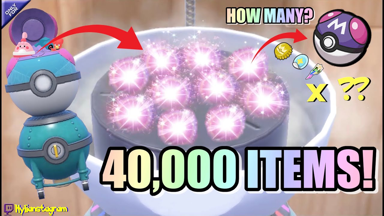 I Spun The Item Printer 1,000 Times In Pokémon Scarlet! This Is What ...