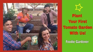 🍅PLANTING TOMATO PLANTS in Raised Beds /Tomato Planting Basics! 🍅 (Foodie Gardener)