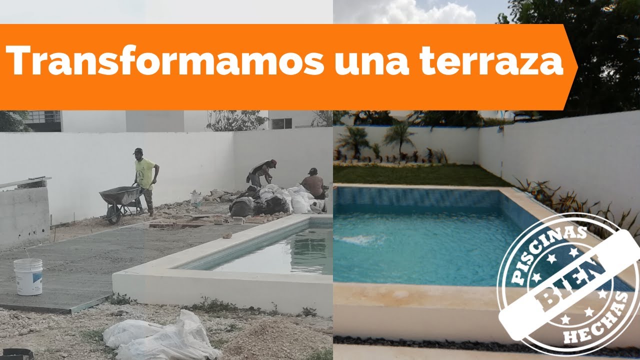 ¡Piscina y terraza de ensueño! | Proyecto Pool Store - YouTube