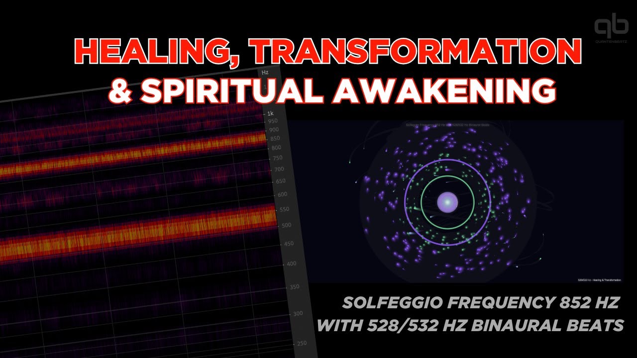 852 Hz Solfeggio Frequency with 528/532 Hz Binaural Beats Meditation ...