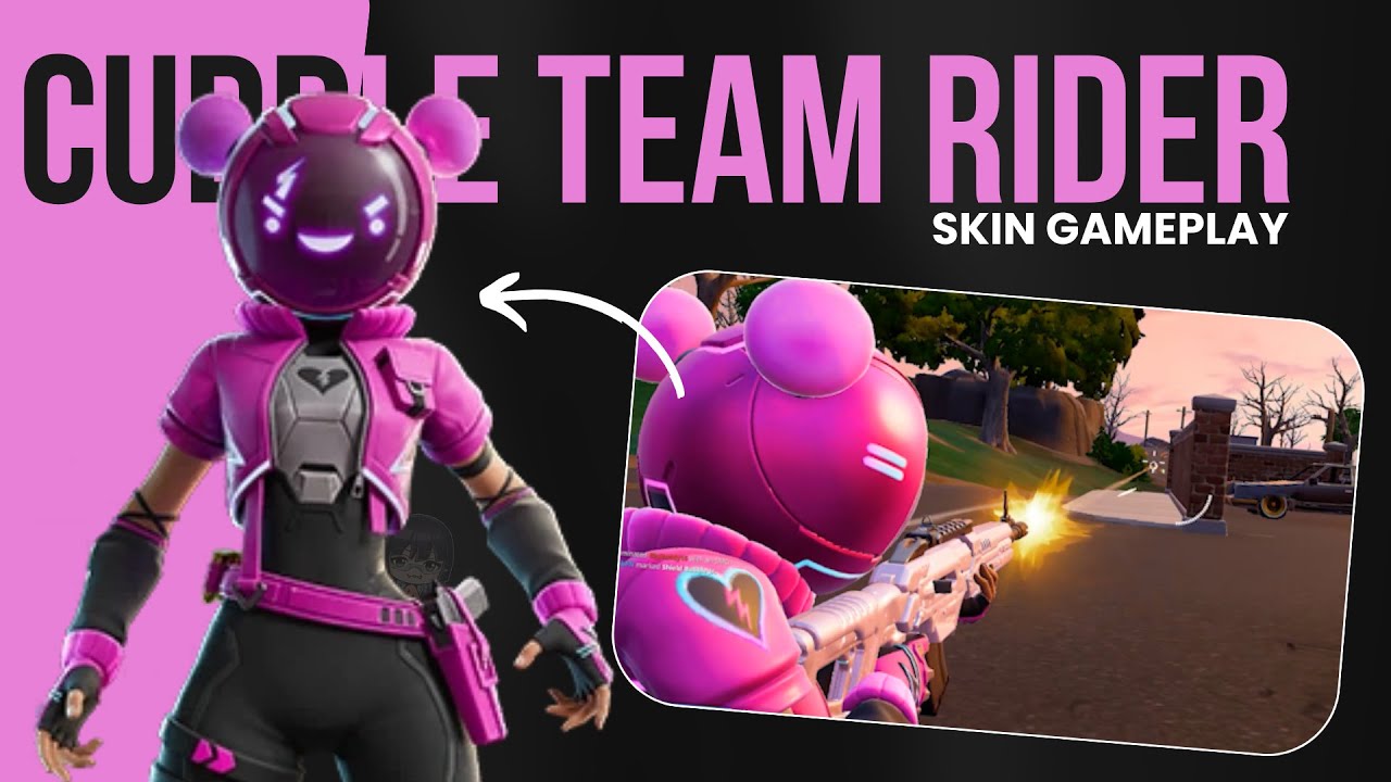 *NEW* CUDDLE TEAM RIDER [Limited Time FREE Skin] | Fortnite Blitz - YouTube