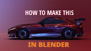 It's SO EASY to make this IN BLENDER