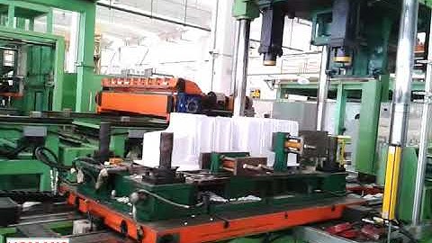 KCM-Thermo Forming Line and Vacuum Forming Machine in Line From Sheet Loading to Final Punching End
