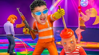 Cleaning up a wild nightclub lol - I AM janitor VR screenshot 1