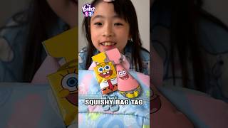 This Squishy SpongeBob School Bag Tag Will Impress Everyone! Easy DIY Kids Crafts Idea